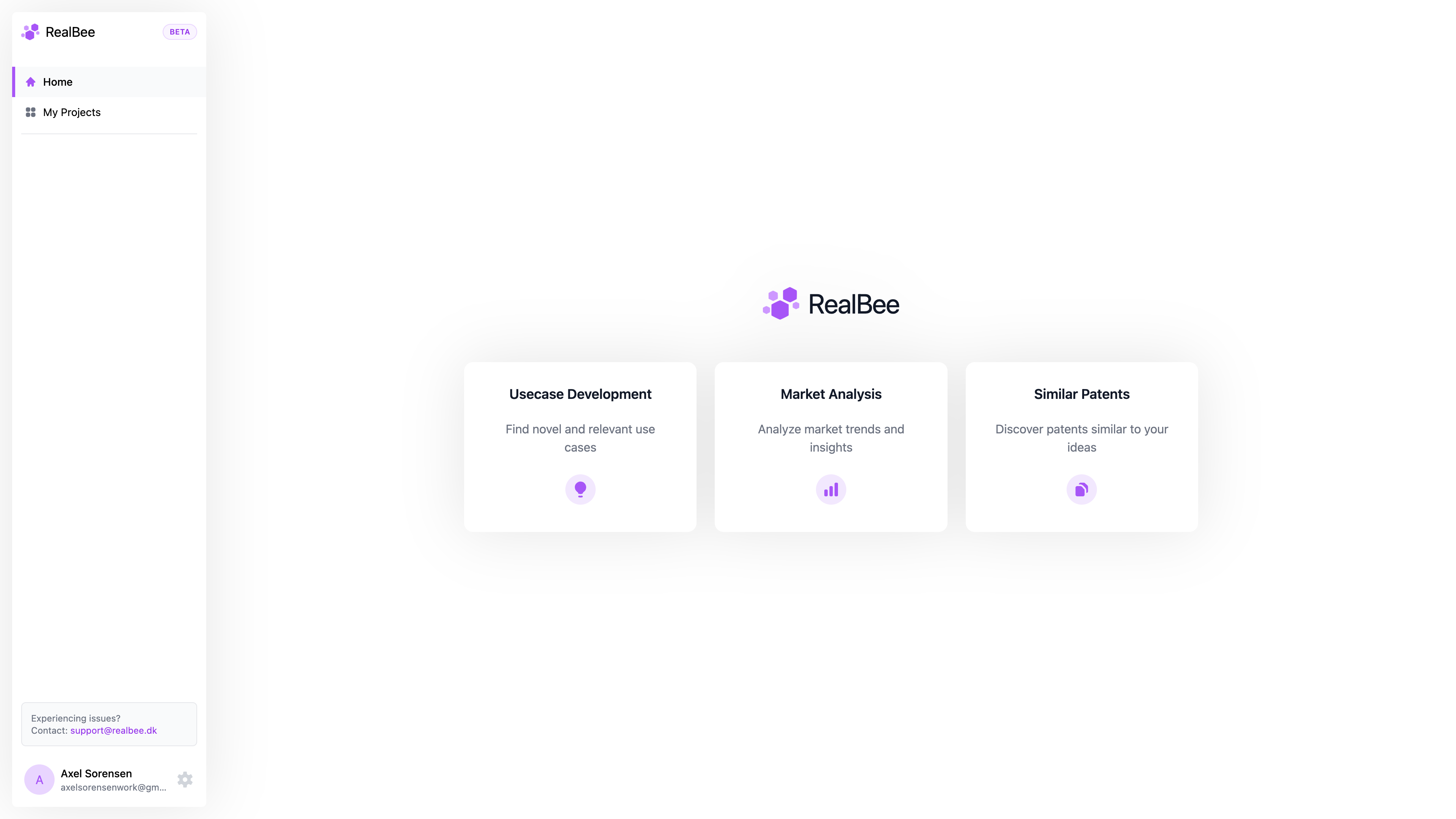 RealBee Central Platform Dashboard